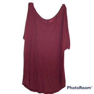 MUDD Cold-Shoulder Top, Ladies XL